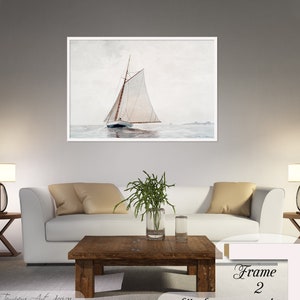 Winslow Homer Sailing Print: Gloucester Seascape Canvas Art