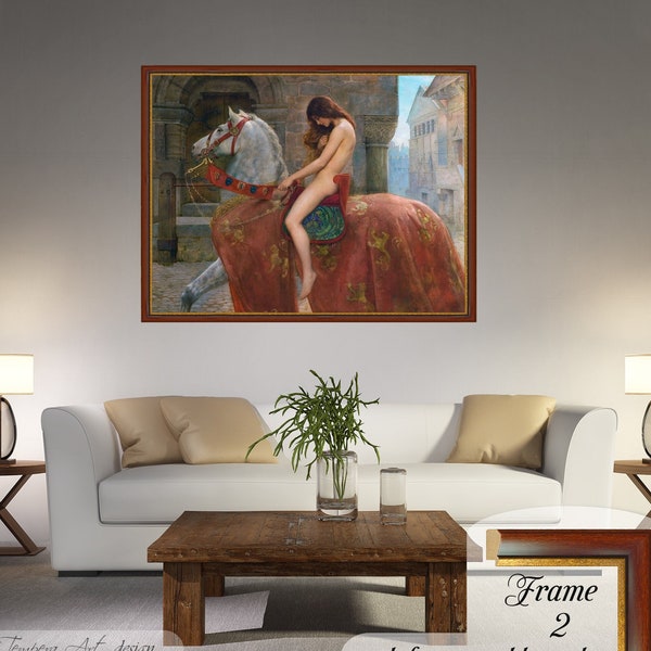 John Collier, Lady Godiva, John Collier Print, Collier Wall Art