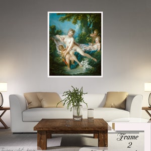 Francois Boucher: The Bath of Venus Canvas Print