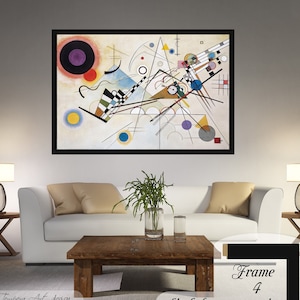 Kandinsky Composition VIII Canvas Print: Abstract Art Reproduction