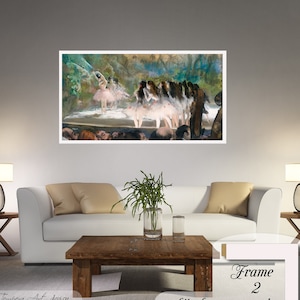Degas Ballet at the Opera Canvas Print: Framed or Unframed
