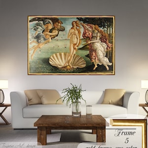 Sandro Botticelli, The Birth of Venus, Botticelli Print, Birth of Venus Paint, Botticelli Venus, Birth of Venus Print