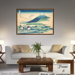 Umezawa Manor Hokusai Print, 36 Views of Fuji