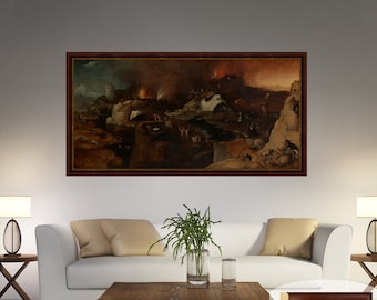 Hieronymus Bosch Canvas Print: Christ&#39;s Descent into Hell