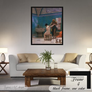 Jean-Leon Gerome &quot;The Bath&quot; Canvas Print: Framed or Unframed