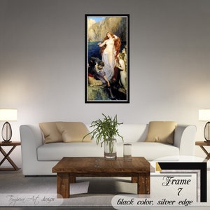 Herbert James Draper, The Pearls of Aphrodite, James Draper Print, Draper Aphrodite