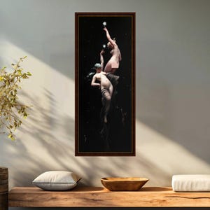 Moonlit Beauties by Luis Ricardo Falero reproduction print on canvas