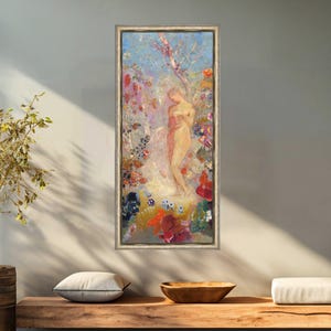 Pandora by Odilon Redon canvas print reproduction with framing options