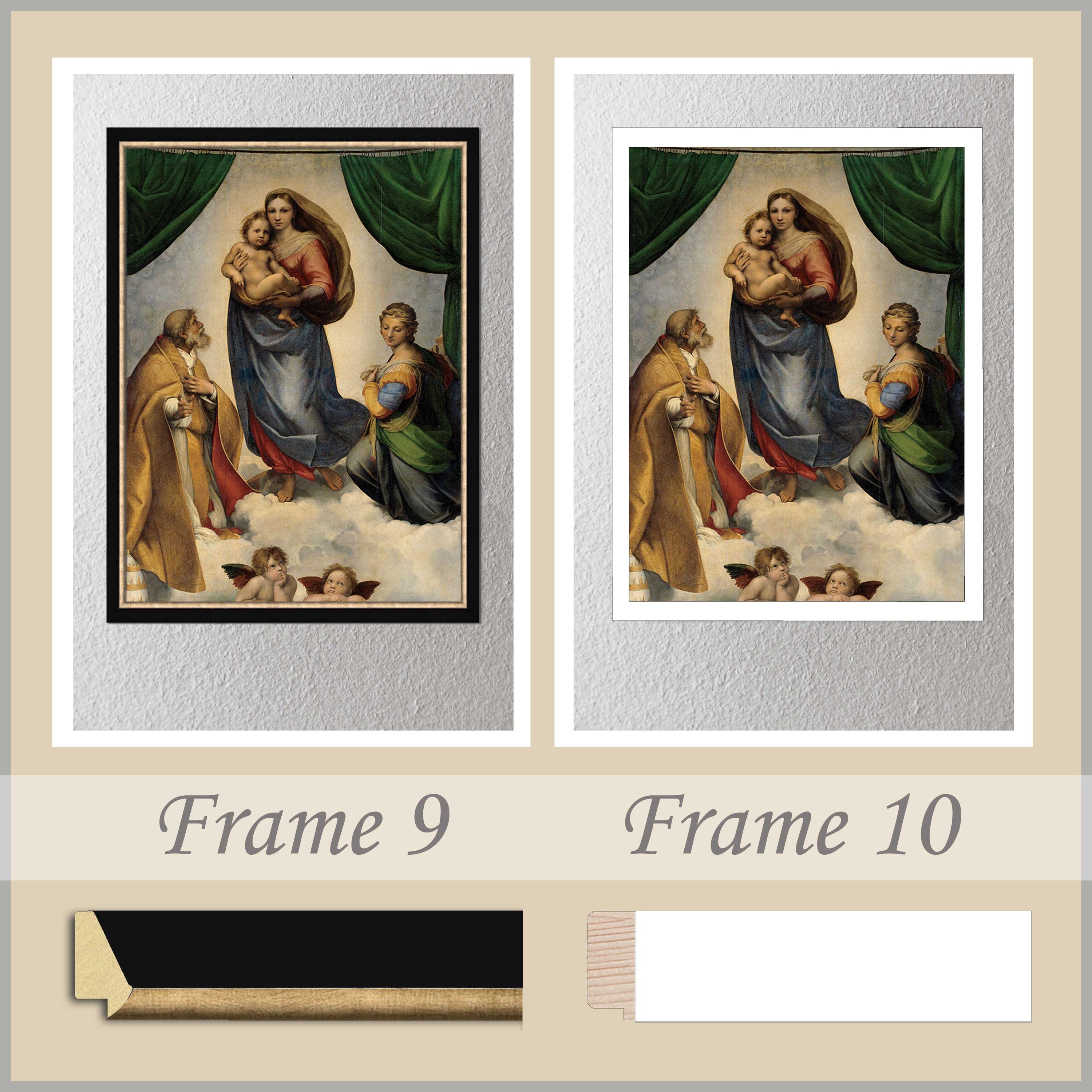 The Sistine Madonna by Raphael Sanzio Reproduction Print on Canvas