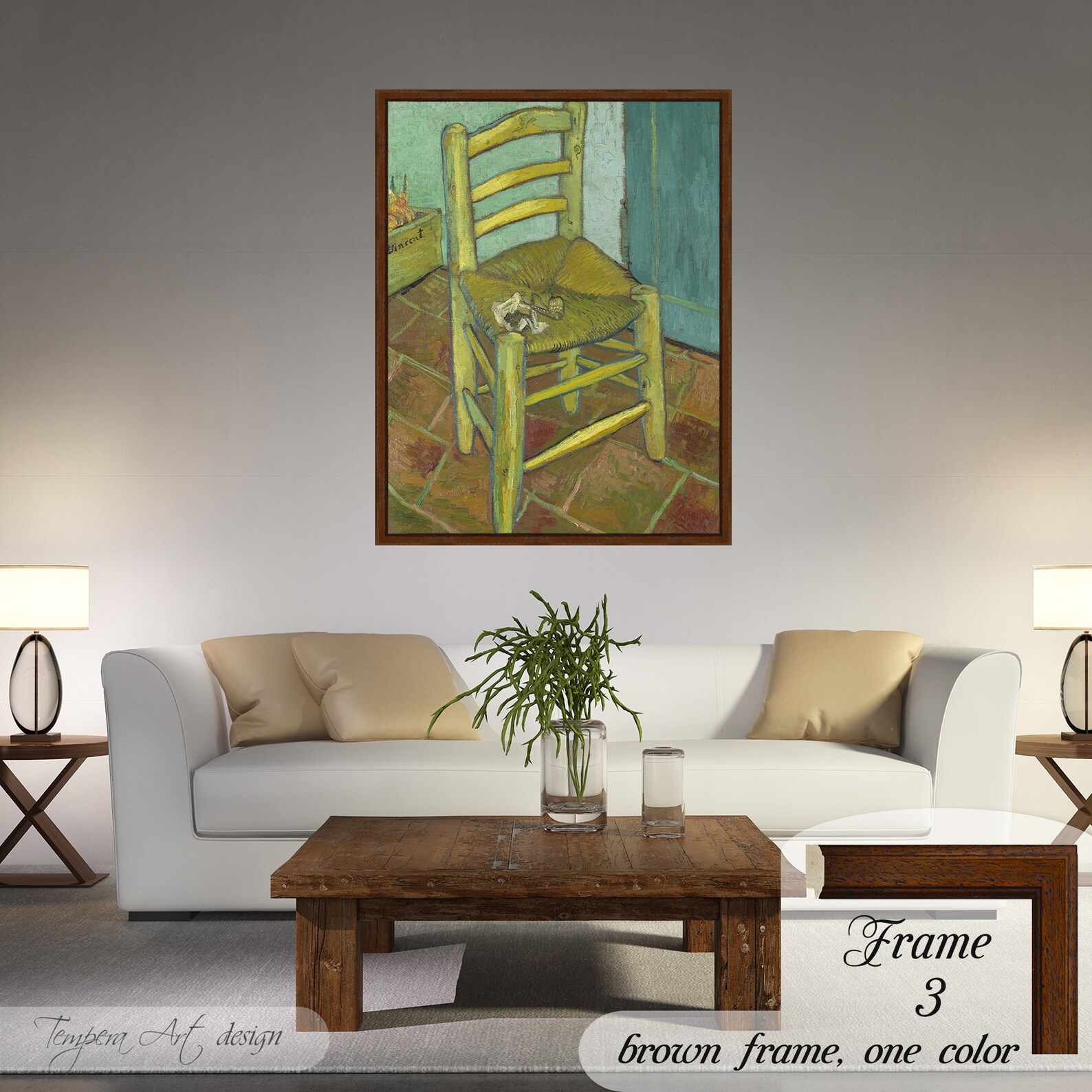 Vincent Van Gogh Chair Painting Van Gogh Print Van Gogh - Etsy