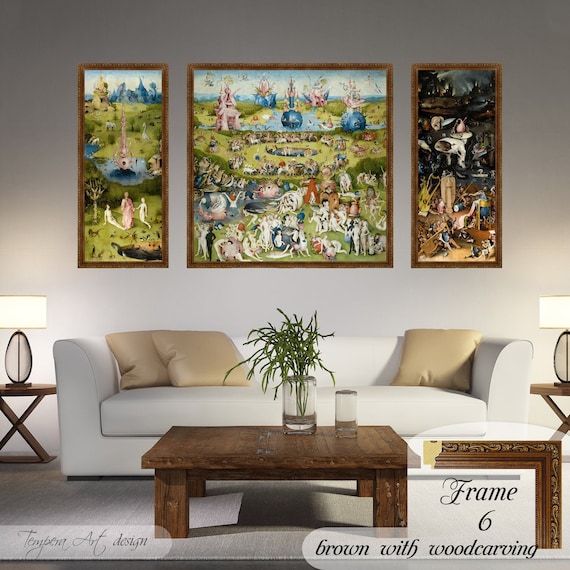 Garden of Earthly Delights, Hieronymus Bosch, Bosch Art Print, the