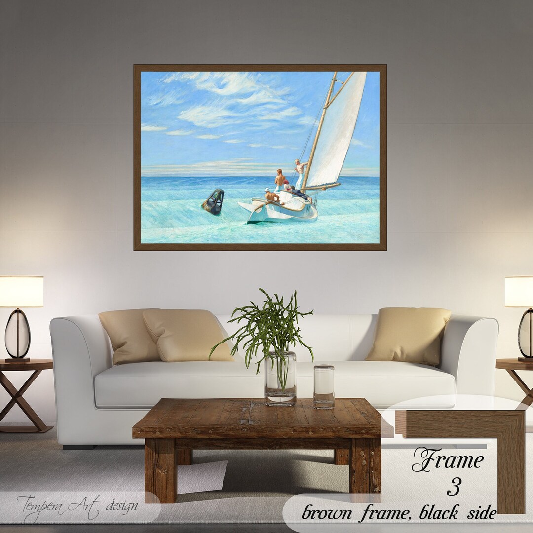 Ground Swell, Edward Hopper Print, Hopper Ground Swell Etsy