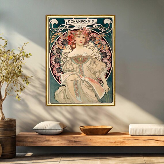 アルフォンス・ミュシャ アールヌーヴォー MUCHA レヴェリー Reverie