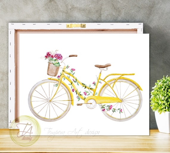 Bicycle Canvas Art Wall Print - Bicycle Wall Art Canvas Bicycle Canvas Art Wall Print - Bicycle Wall Art Canvas