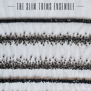 Trim Ensemble | Slim Trims in Black