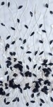 Haute Couture fabric | Hand embroidery in a chic Black&White 