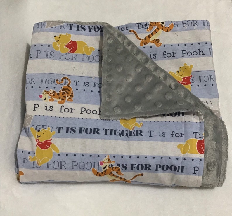 Winnie The Pooh Baby Blanket Baby Shower Gift New Mum Gift Etsy