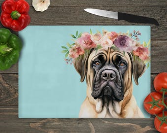 Bull Mastiff Cutting or Serving Board - 8 x 11"