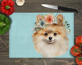 Pomeranian Cutting or Serving Board - 8 x 11"