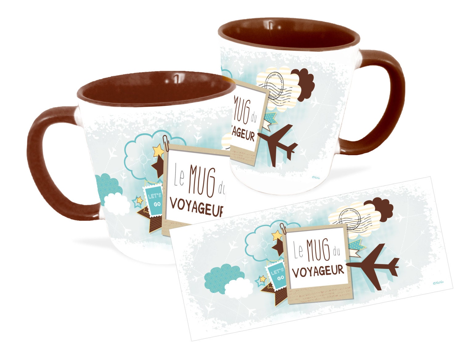 Mug Pour Voyageur en Céramique, Tasse à Thé et Café