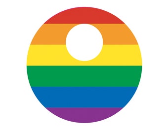 Rainbow - LGBT - Freestyle Libre 3 Sensor Sticker