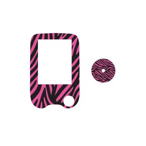 Black Zebra - Freestyle Libre Reader & Sensor or MiaoMiao 2 Stickers - Choose Reader Only or Set with Sensor or MiaoMiao Sticker
