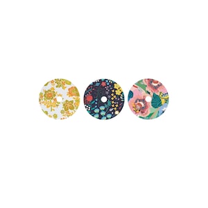 3 Florals - Freestyle Libre 1 & 2 Sensor Sticker - 3er Set