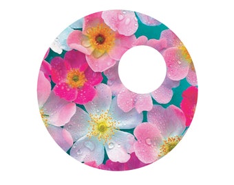 Flower Drops - Freestyle Libre 3 Sensor Sticker