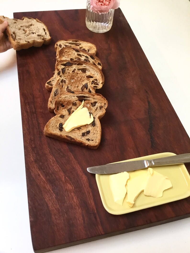 Large Wooden Serving Board Wedding Gift Anniversary Cutting Large Wooden Serving Board Wedding Gift
