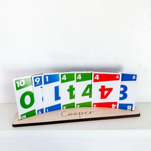 Porta carte da gioco, porta carte da gioco personalizzato per bambini, accessori da gioco, regali sotto i 10, riempitivo per cestino di Pasqua