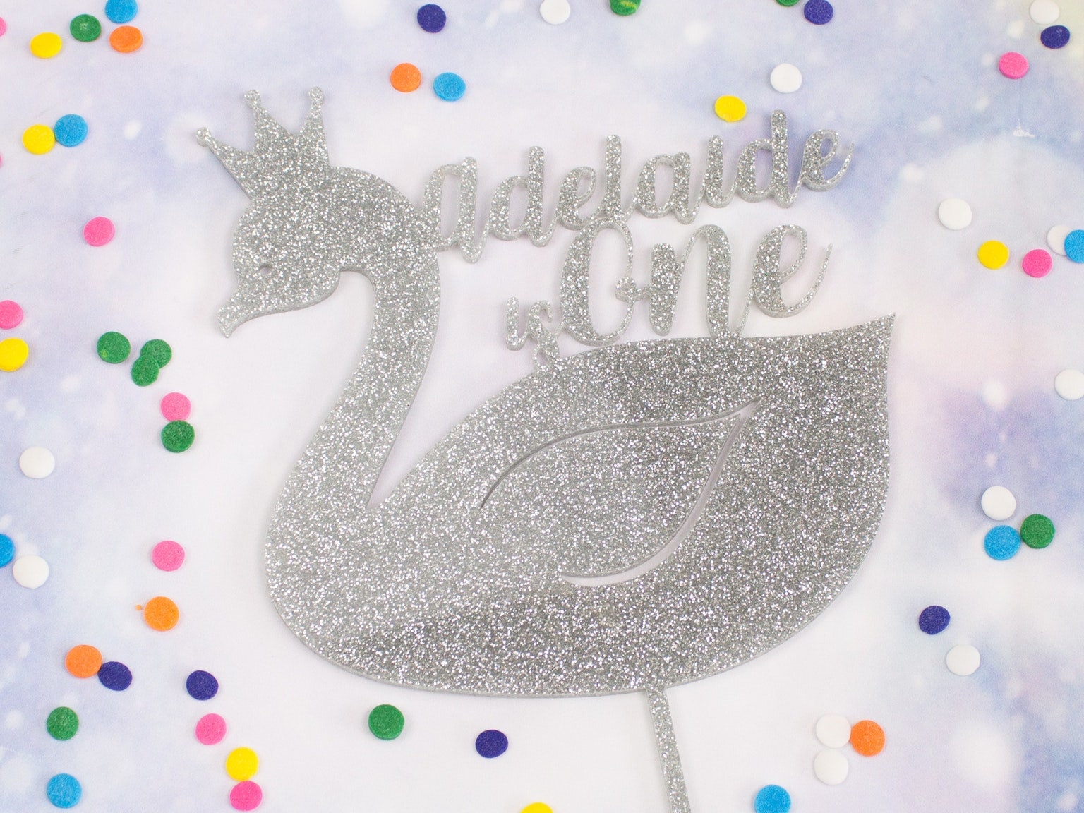 Swan Queen Cake Topper Birthday Cake Topper - Etsy