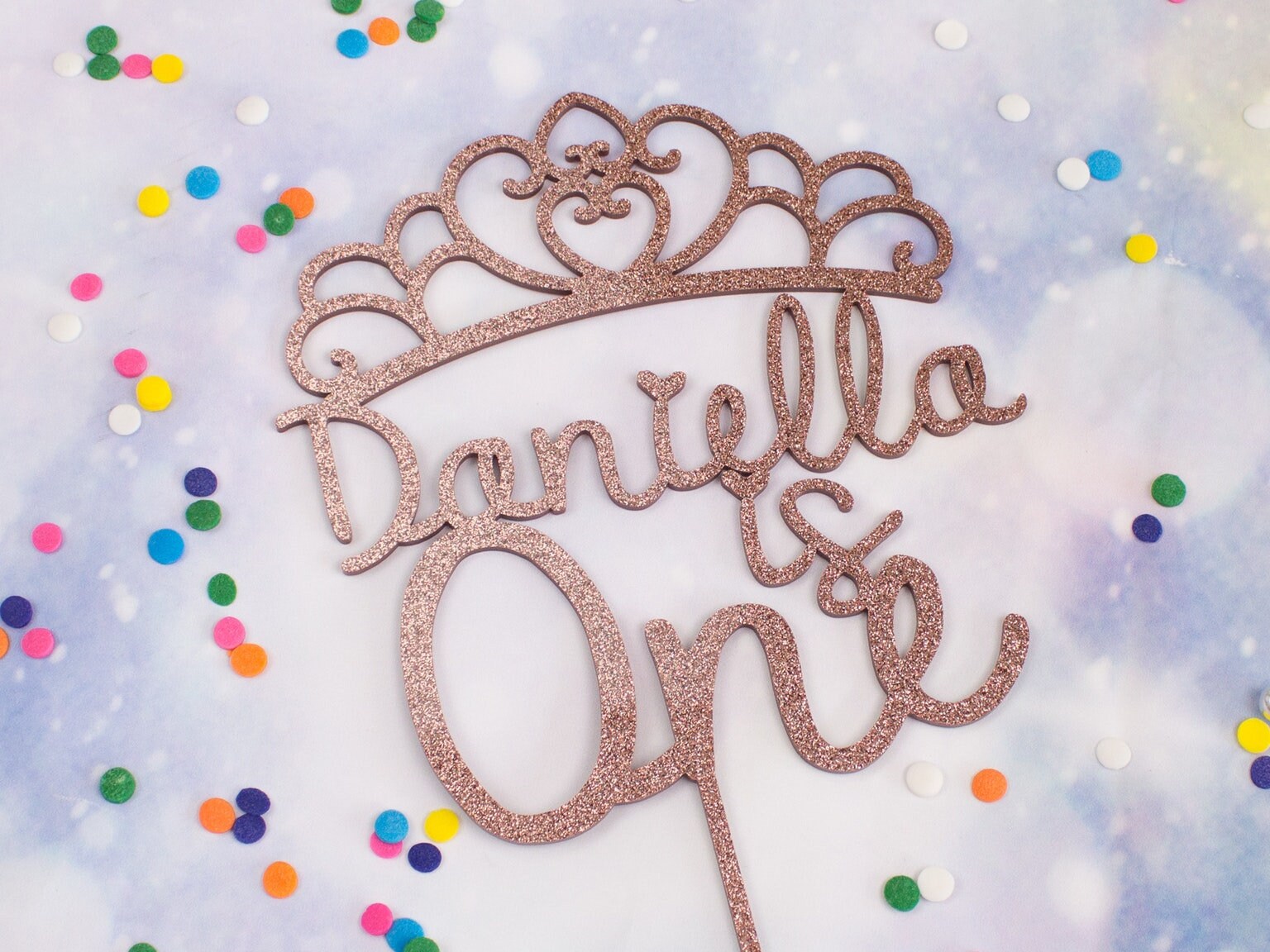 Tiara Cake Topper Princess Queen Cake Topper Etsy UK