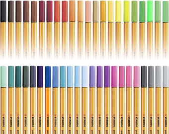 Fineliner STABILO Point 88 Coloured Fineliner Pens 0.4mm Nib