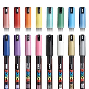 POSCA Broad PC-7M Paint Marker Art Pens Drawing Drafting Coloring Poster  Markers Glass Fabric Stone Metal Paper Terracotta Canvas -  Norway