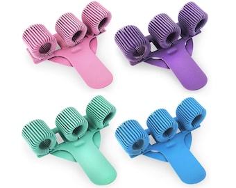 Triple Metal Pen Holder with Pocket Clip - For Doctors/Nurses - Pastel Colours