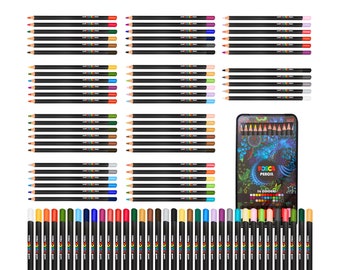 Posca Oil-Based Colored Pencil Set of 36