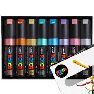 POSCA Broad PC-7M Paint Marker Art Pens Drawing Drafting Coloring