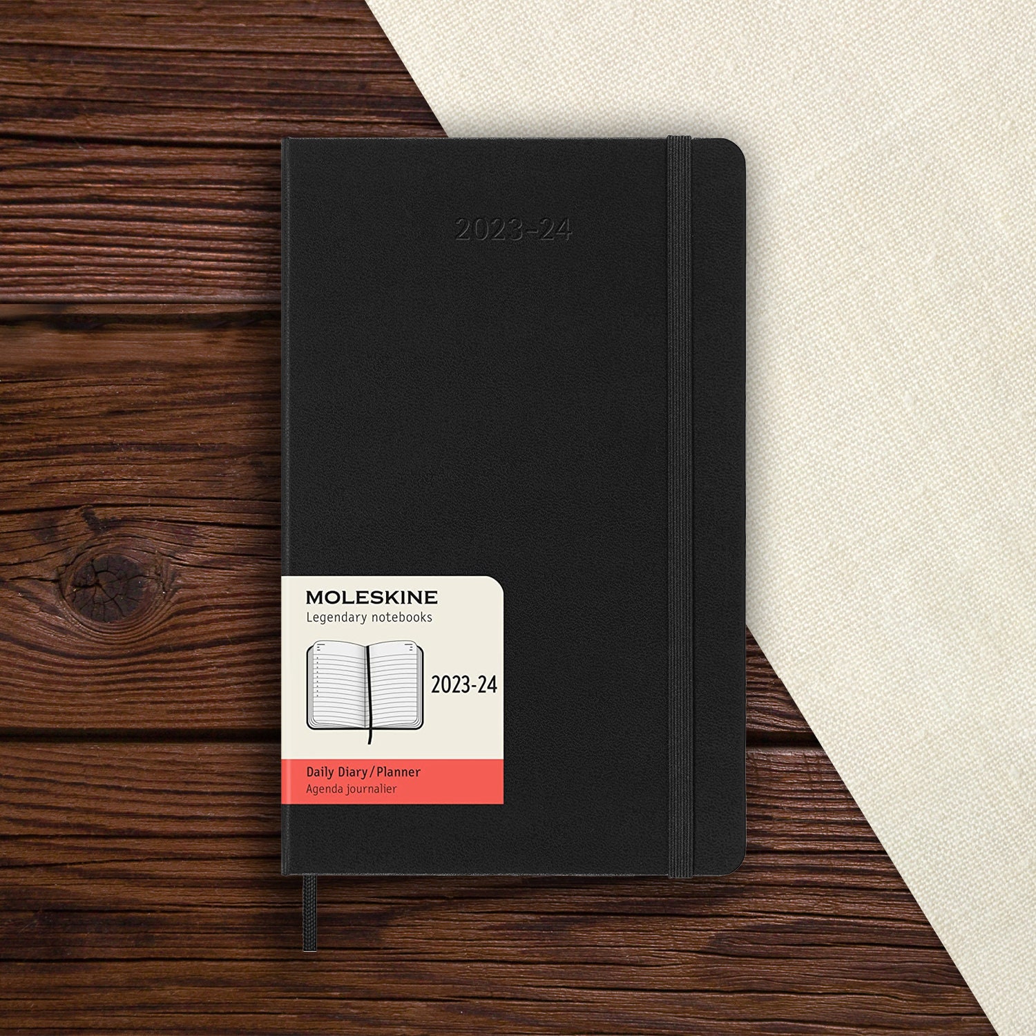 Agenda semainier Moleskine - Promos Soldes Hiver 2024