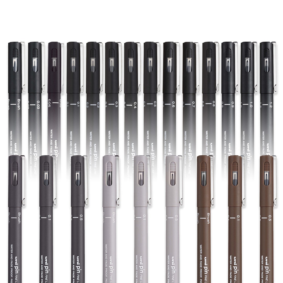 Pictus black Line width 0.4 mm Fineliner & Brush pens