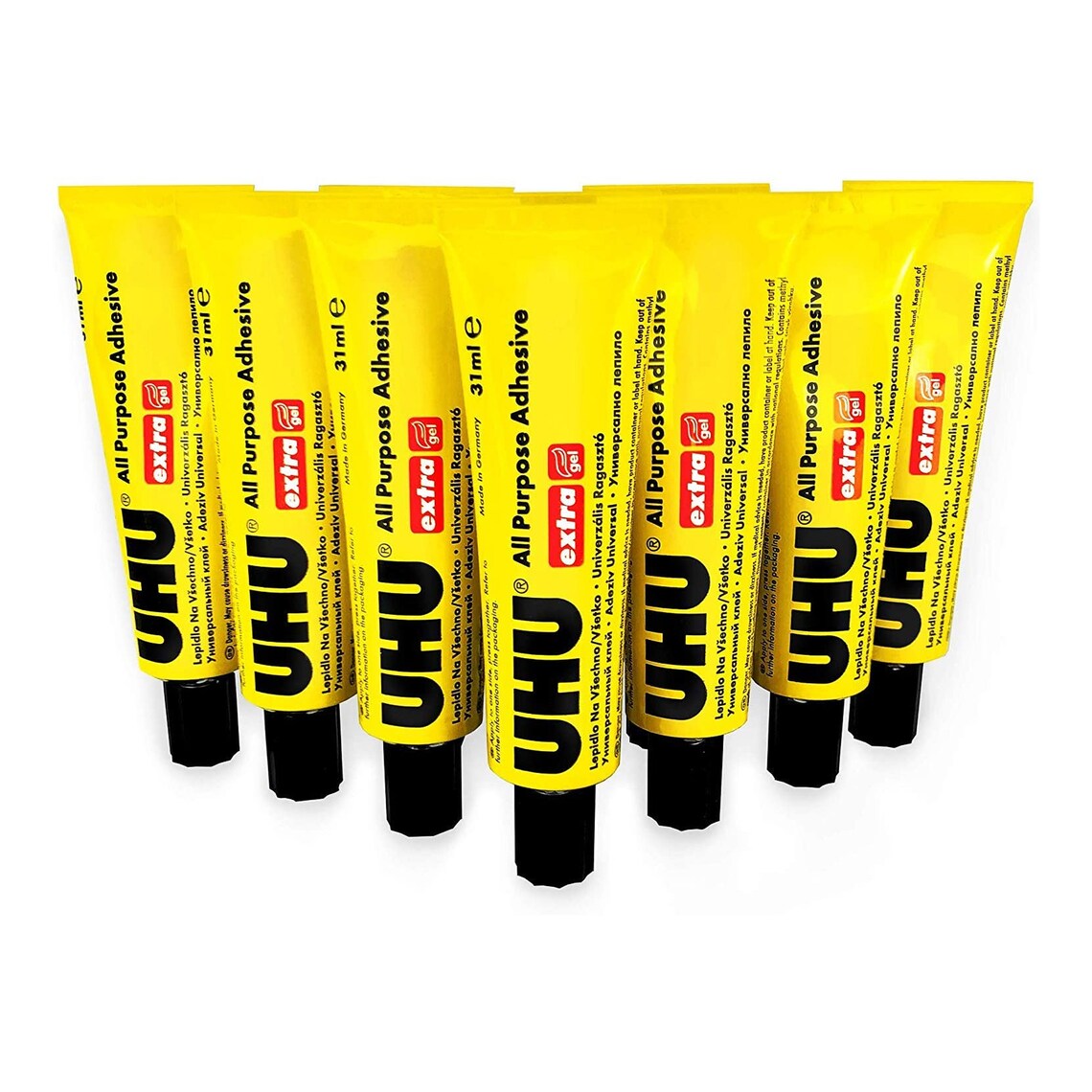 UHU All Purpose Adhesive Gel Extra Glue 31ml Pack of 10 Etsy UK