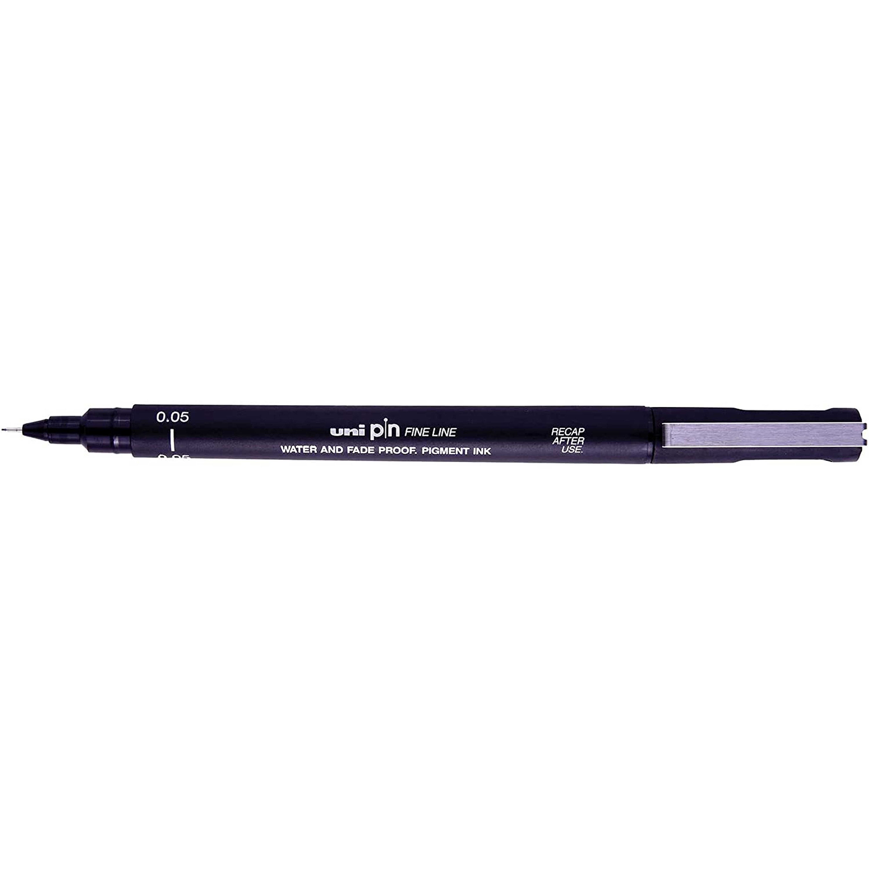 Uni Pin Fineliner Drawing Pen Black 0.03mm Pack of 3 -  Israel