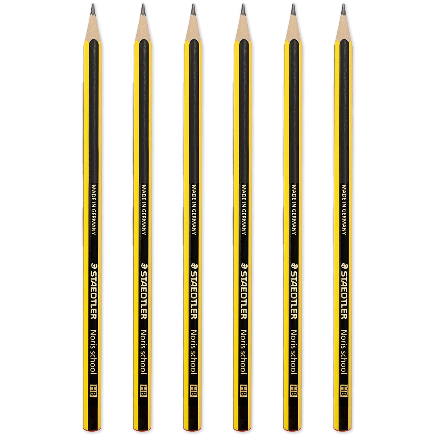 Staedtler WOPEX Noris School Pencils 180N Various Pack Sizes HB & 2B Grade  Sketching Drawing Pencils 6, 12, 36, Class Pack of 72 