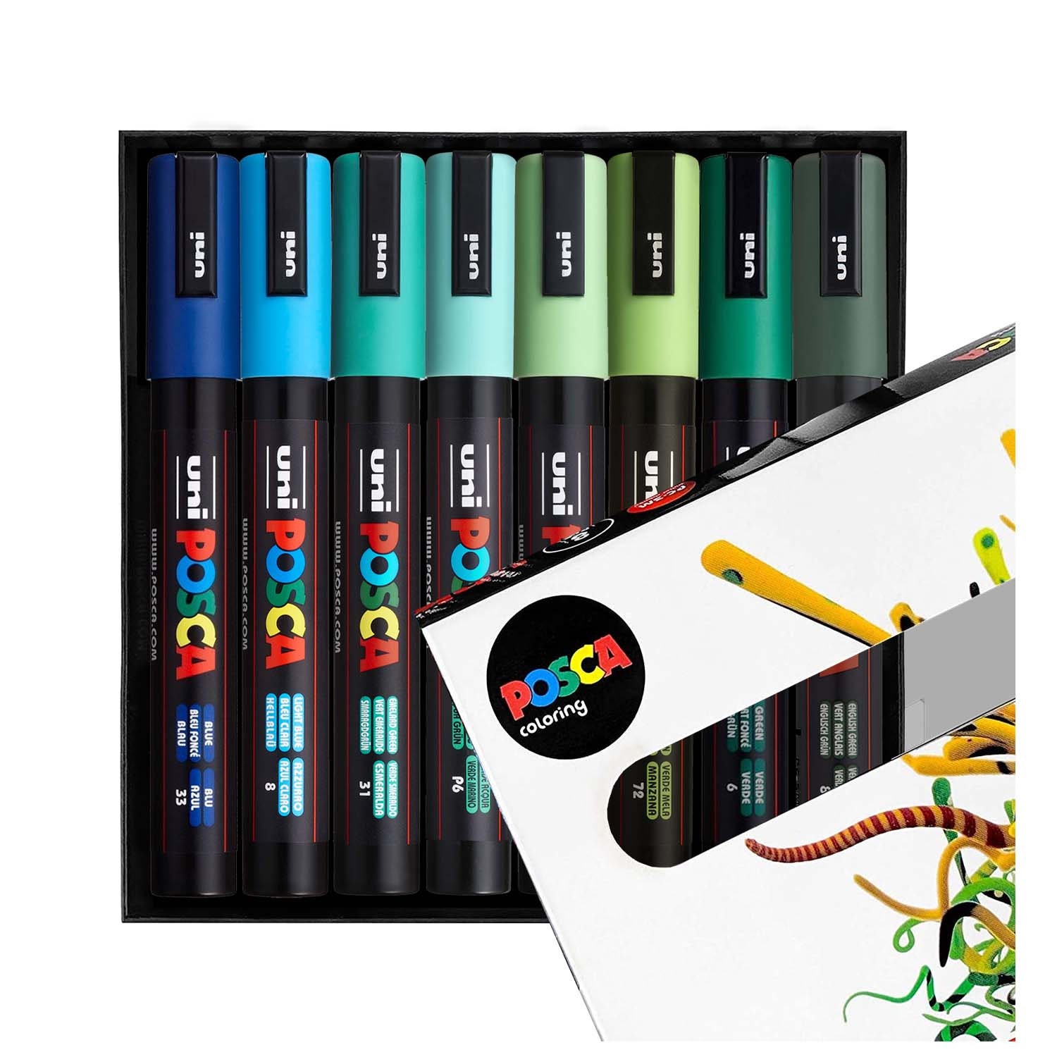 28 Colors Set Uni Posca PC-5M Acrylic Paint Markers Pens Water-Based  Non-Toxic Medium Point Art Drawing Pen for Kids Girls Rock - AliExpress