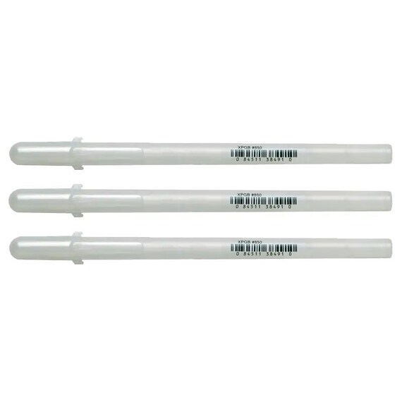 3 Pack 3D Glossy Bold Roller Pen Red #819 Sakura Glaze 3 Pack 3D Glossy Bold Roller Pen Red #819 Sakura Glaze