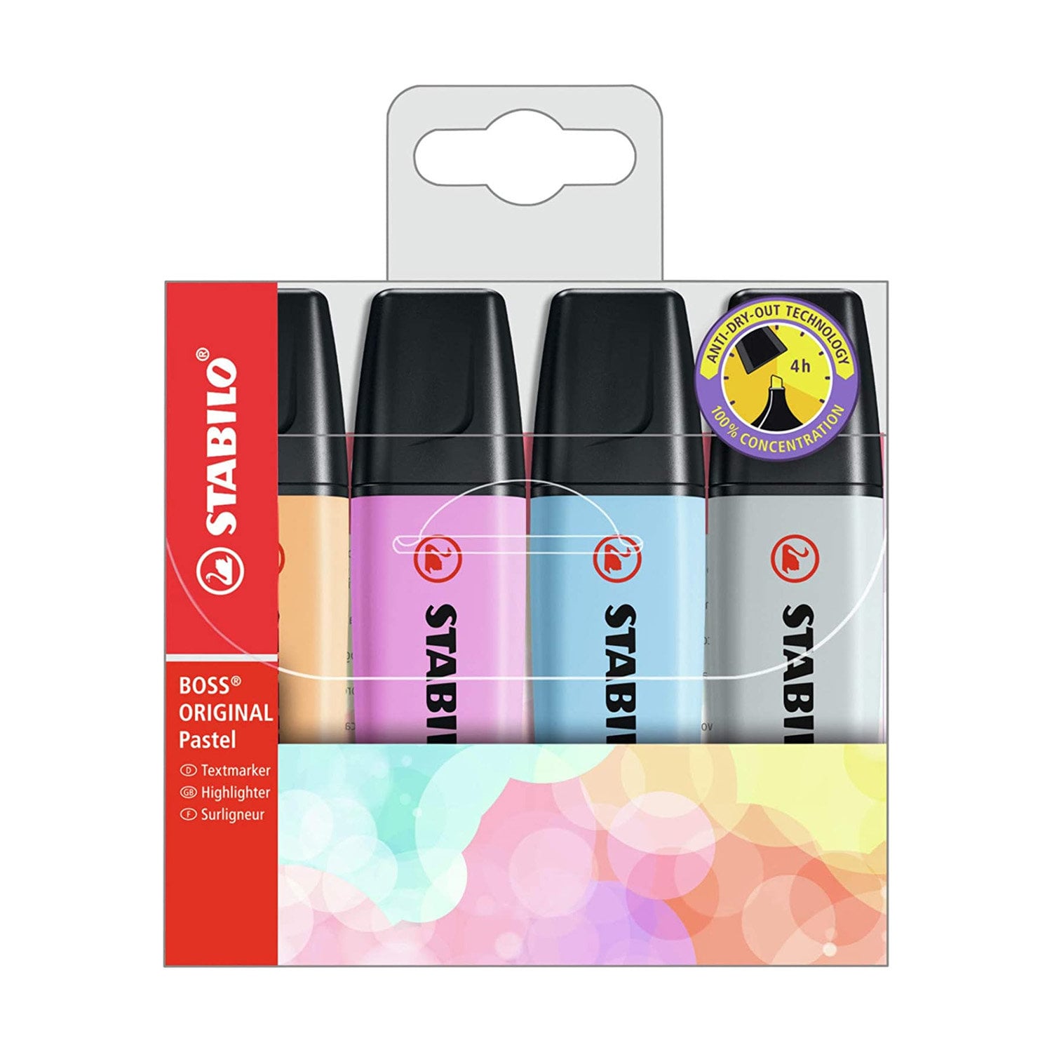 STABILO BOSS Original Highlighter Pens Highlighter Markers - Bumper Pack of  7 - Neon