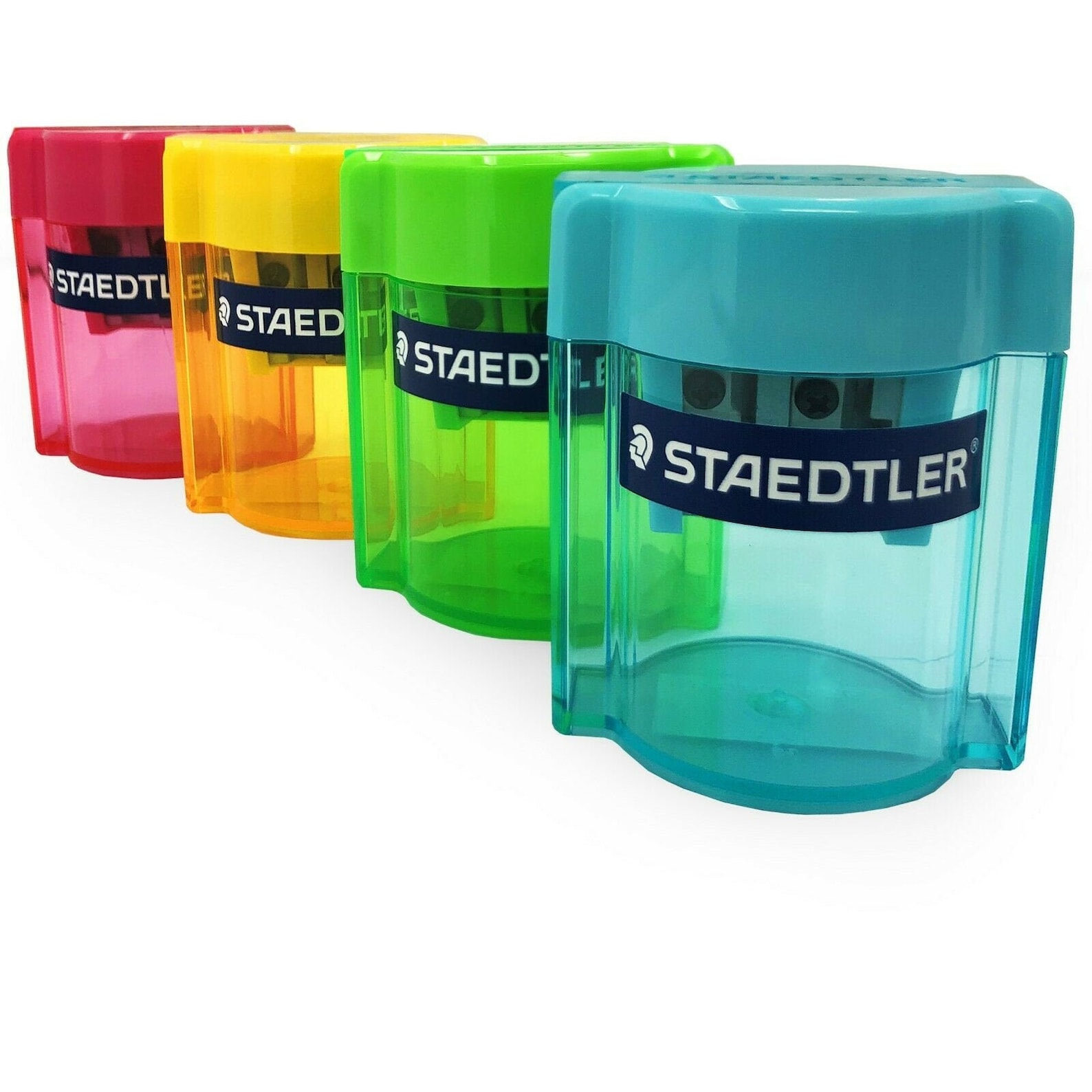 Staedtler Double Hole Tub Pencil Sharpener Single Assorted Etsy UK
