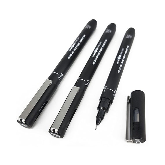 Ultra-Fine 003 Fineliner Black Inking Pens