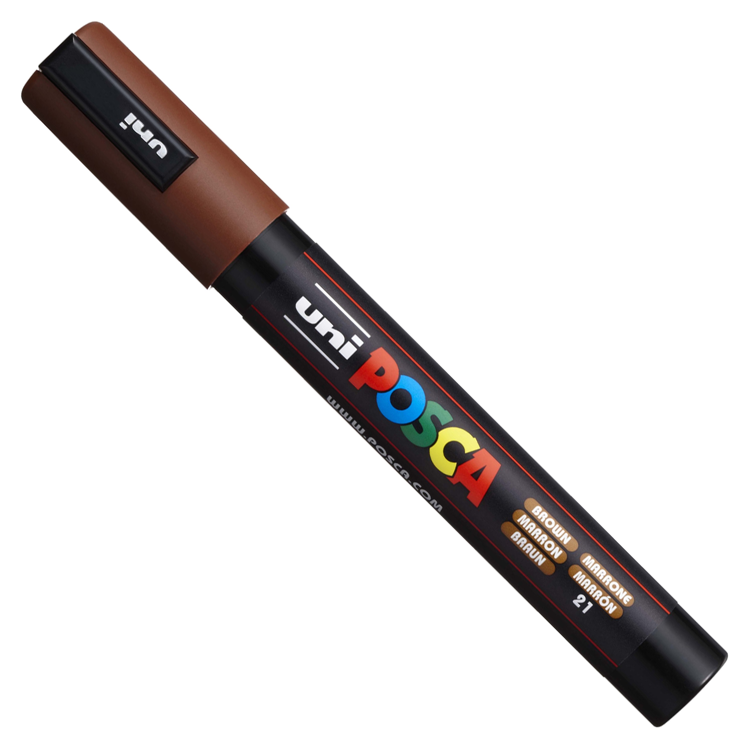 Uni Posca Paint Marker PC-5M - Dark Brown - Medium Point