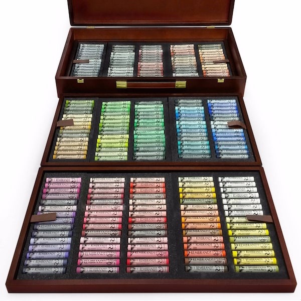 Royal Talens - Rembrandt Soft Pastel Art Set in Wooden Chest - Professional Artist Set