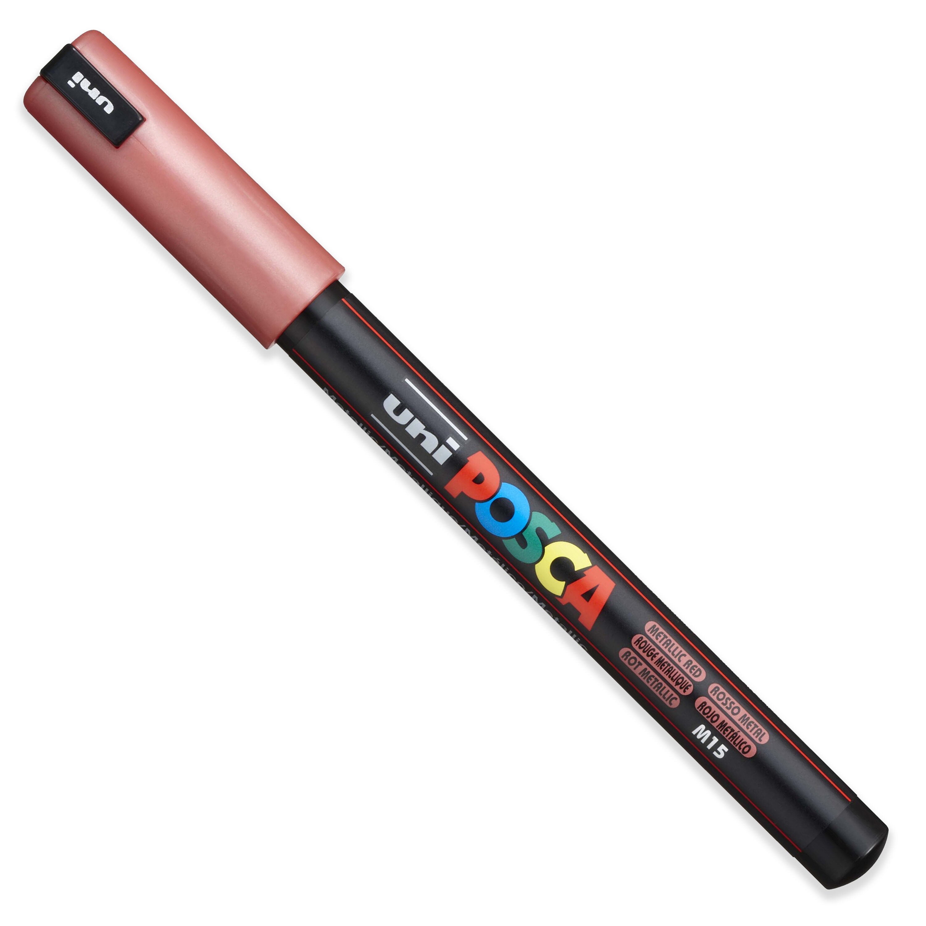 POSCA PC-1MR Ultra-Fine Tip Paint Pen, Red 076854 - The Home Depot